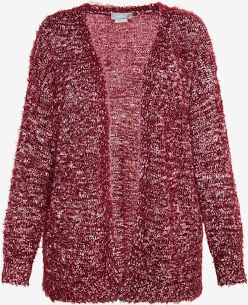 Usha Knit cardigan 'Lurea' in Red: front