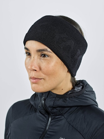 BLACKYAK Athletic Headband 'Yak' in Black