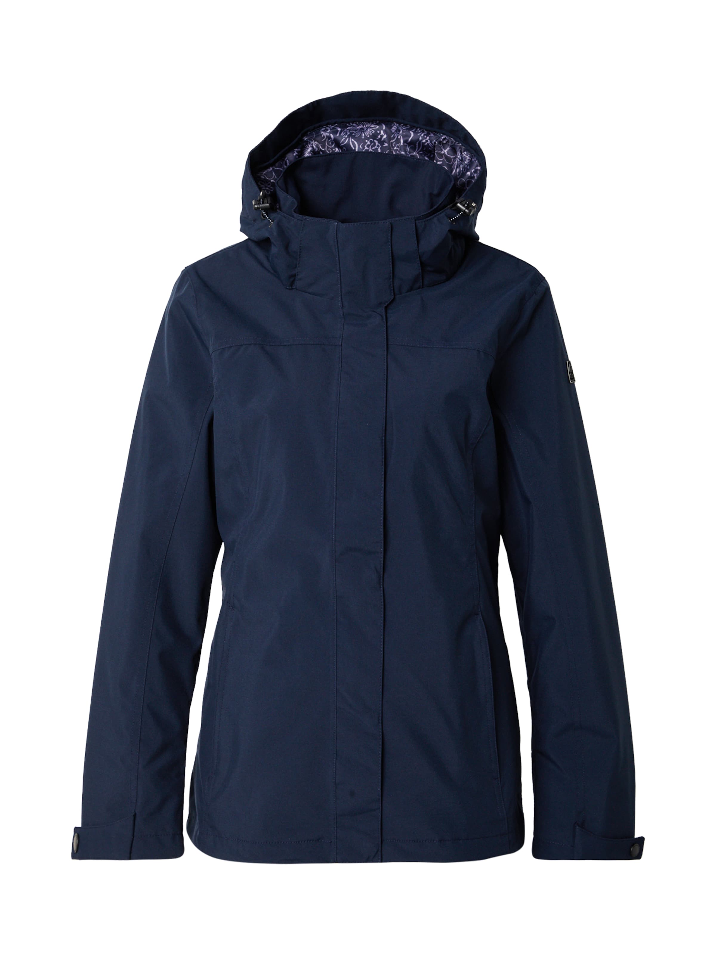KILLTEC Outdoor jacket in Blue: front