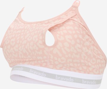 Bravado Designs Bralette Bra Accessories in Pink: front