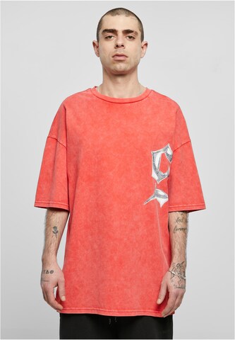 9N1M SENSE Shirt in Rood: voorkant