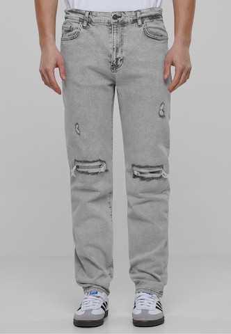 2Y Premium Slim fit Jeans in Grey: front