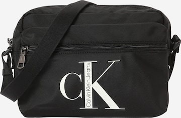 Calvin Klein Jeans Õlakott, värv must: eest vaates