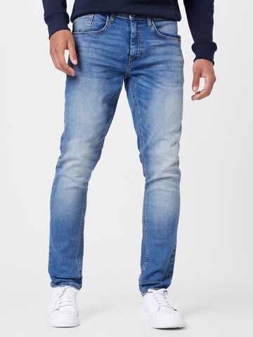 BLEND Slimfit Jeans i blå: forside