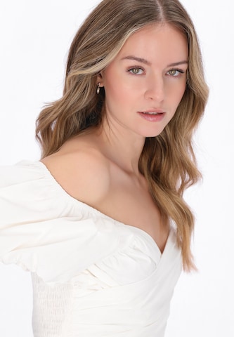 DreiMaster Klassik - Blusa en blanco