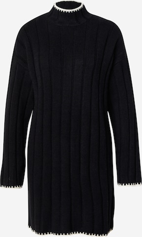ONLYPletena haljina 'ONLCHICK' - crna boja: prednji dio
