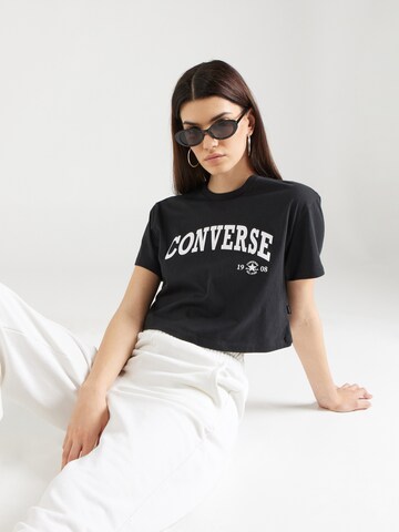 CONVERSE Shirt 'Retro Chuck' in Black