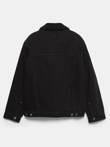 Pull&Bear Between-Season Jacket 'CAZADORA' in Black