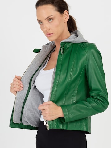 JCC Lederjacke in Grün