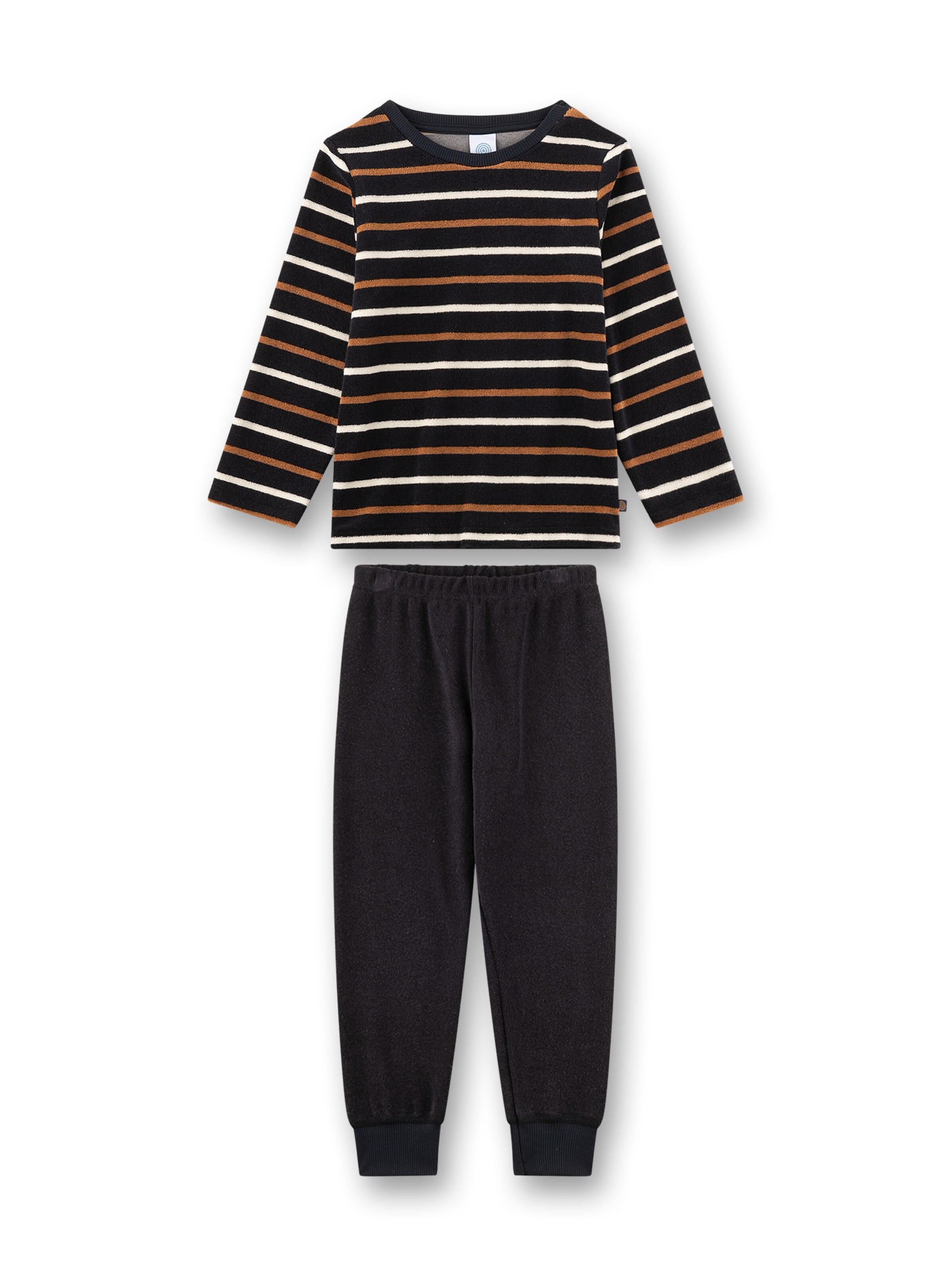 Pigiama di Sanetta in blu: frontale