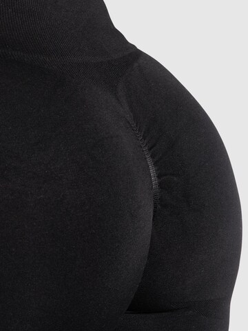 Smilodox Skinny Leggings 'Slayton Scrunch' in Black