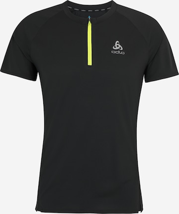 juoda ODLO Sportiniai marškinėliai 'Axalp': priekis