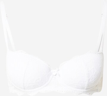 Balconcino Reggiseno 'LEAH' di Boux Avenue in bianco: frontale