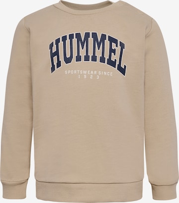 Sweat de sport Hummel en beige : devant