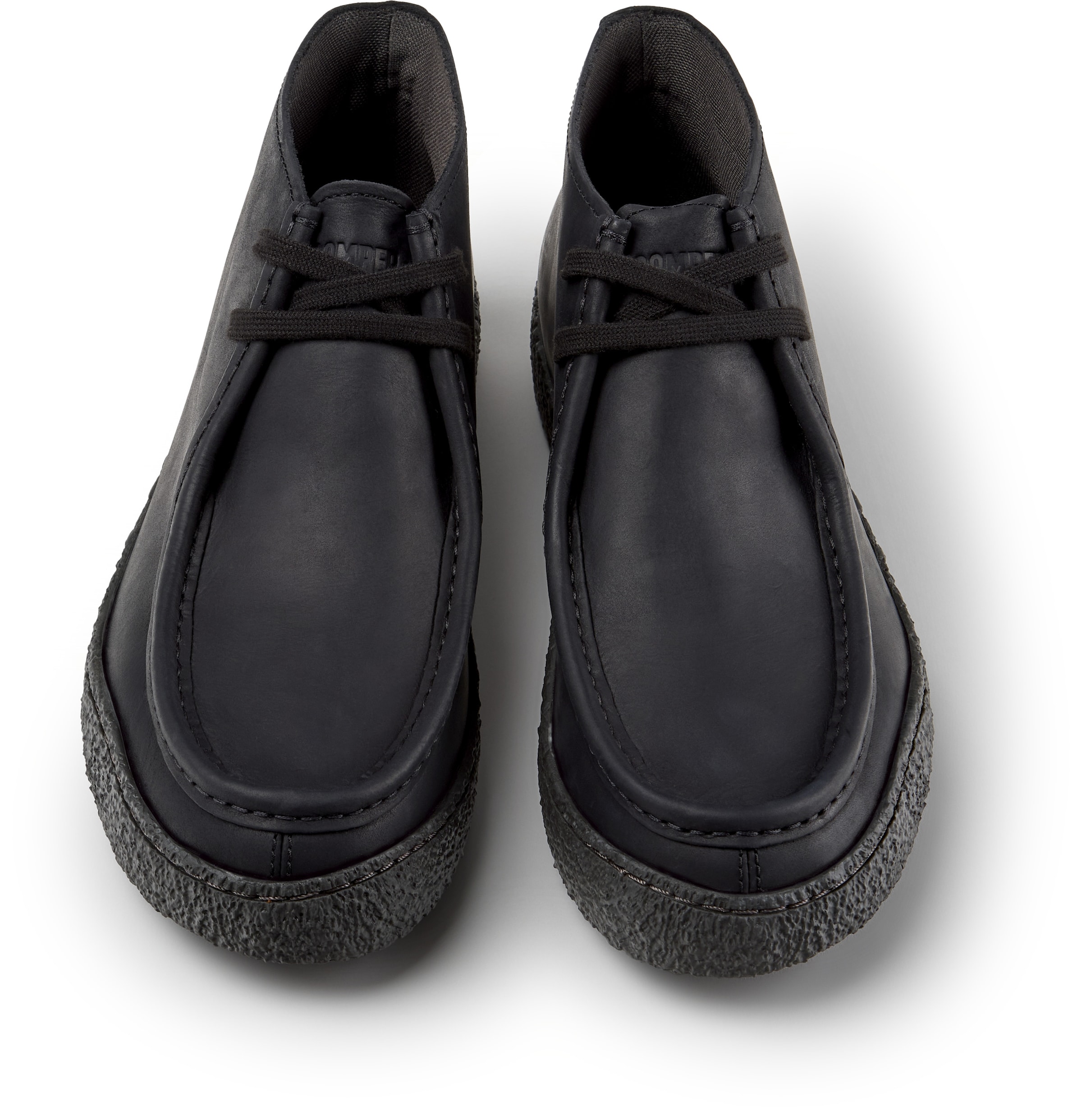 Scarpa stringata 'Peu Terreno' di CAMPER in nero