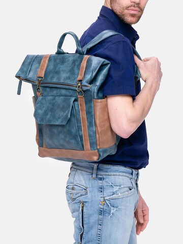 Herling Backpack 'Quinlan' in Blue