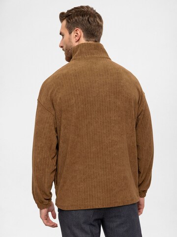 Sweat-shirt Antioch en marron