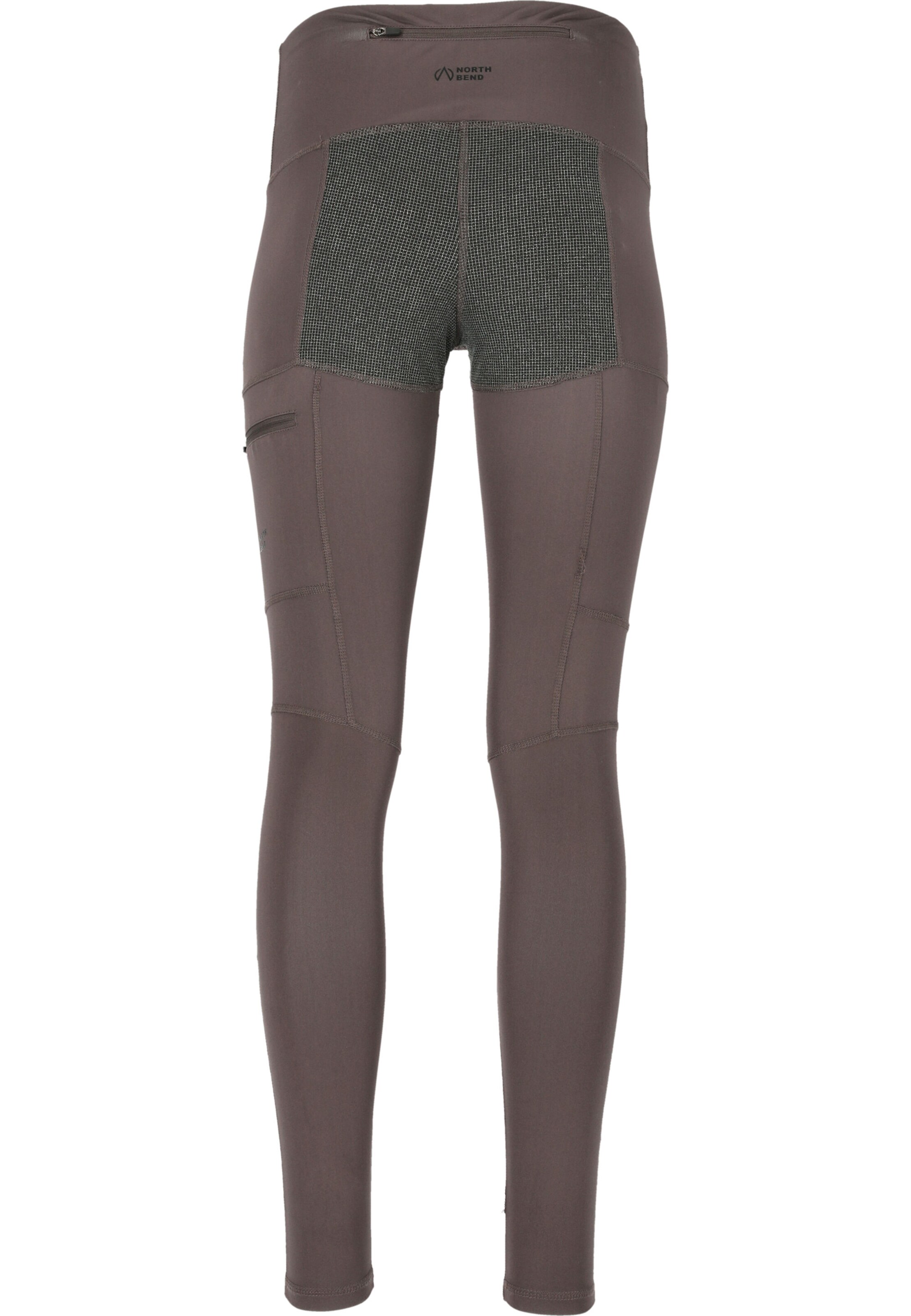 Whistler Regular Workout Pants 'Millie' in Brown