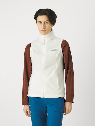 COLUMBIA Sportväst 'Benton Springs' i vit: framsida