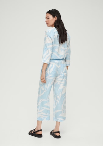 s.Oliver Loose fit Trousers in Blue