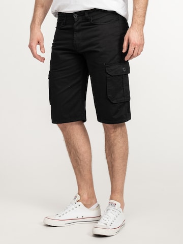 Rock Creek Regular Cargohose in Schwarz