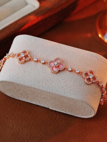 Bracelet 'Clover' LanLivia en or