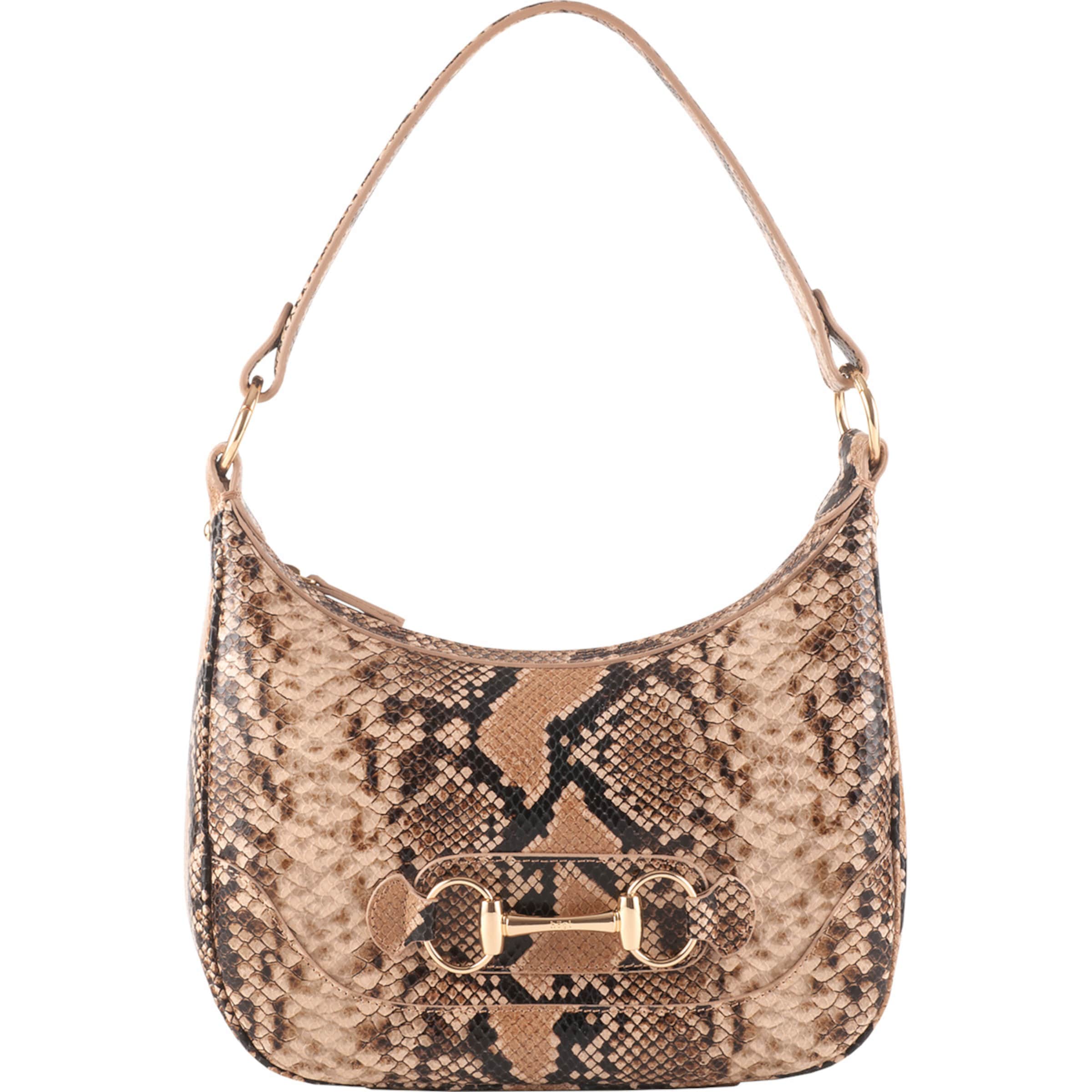 Högl Sac bandoulière 'RILEY' en camel / marron / noir, Vue avec produit