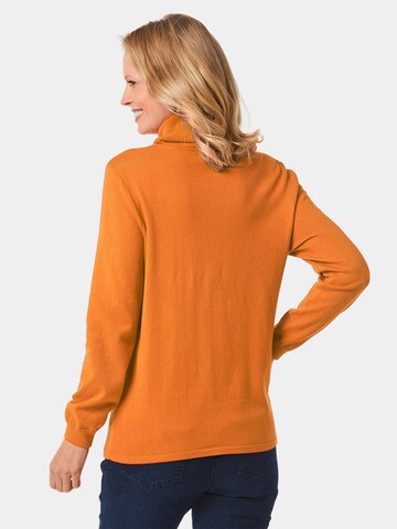 Pull-over Goldner en jaune