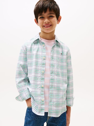 TOMMY HILFIGER Regular fit Button up shirt in White: front