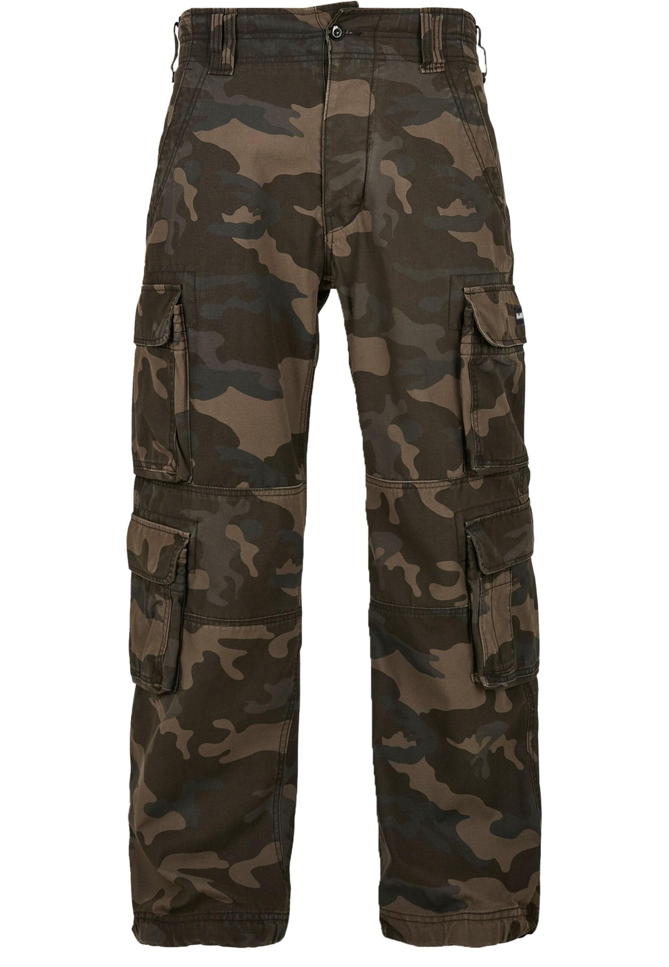 MJ Gonzales Брюки-карго в Зеленый: спереди