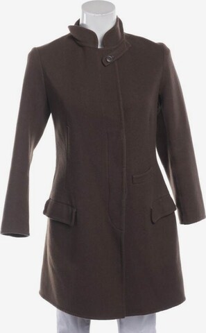 JIL SANDER Jacket & Coat in S in Brown: front