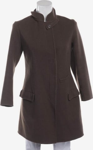 JIL SANDER Jacket & Coat in S in Brown: front