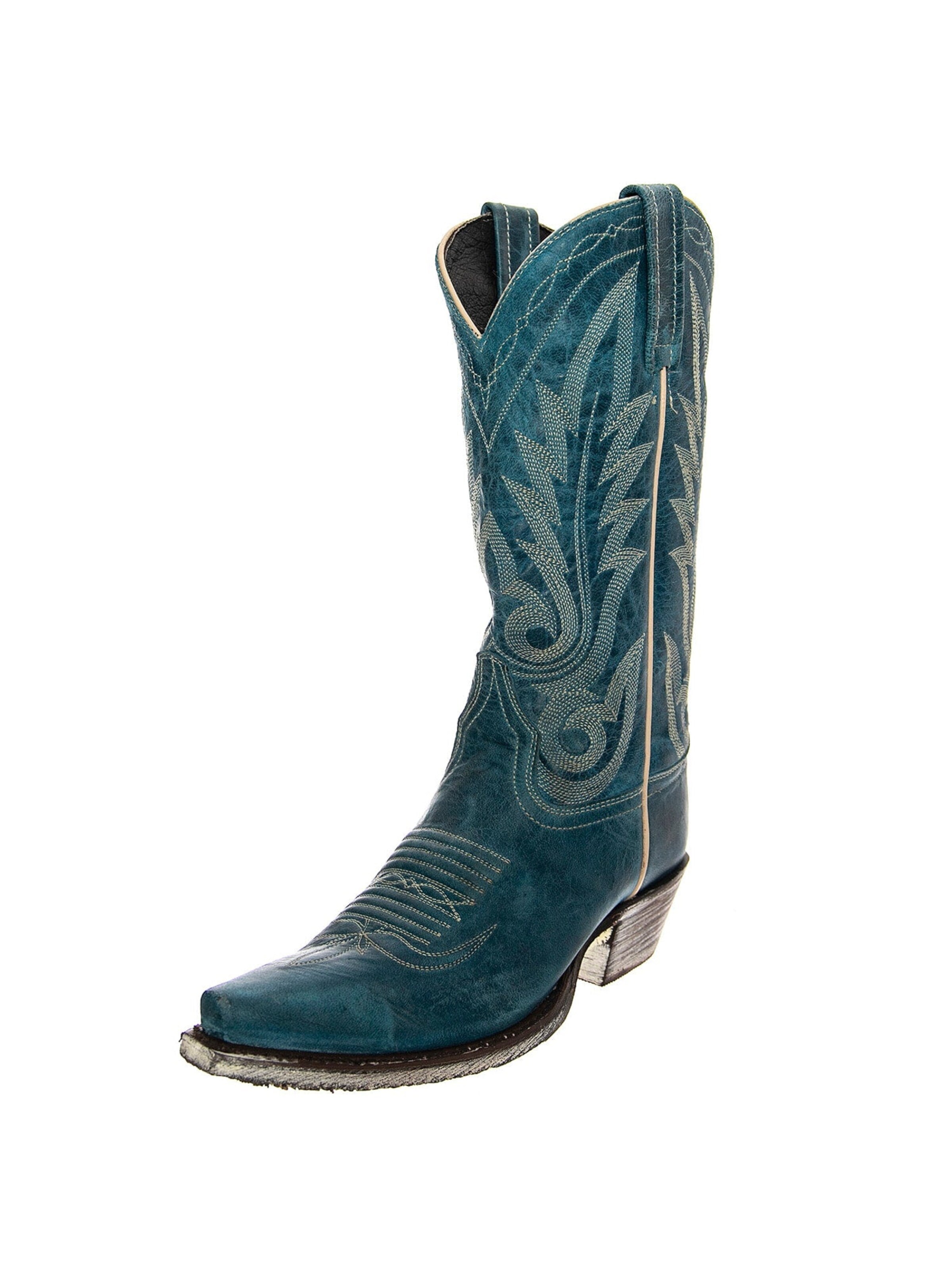CABORCA Stiefel 'Ishani'‌‌‌‌‌‌ in Blau: Vorderseite