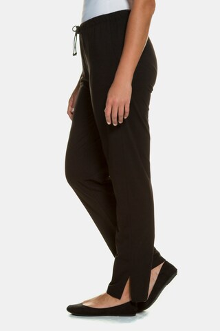 Ulla Popken Regular Broek in Zwart