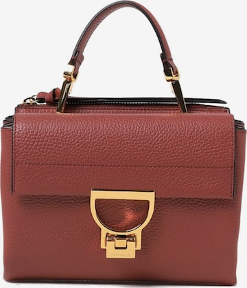 Coccinelle Schoudertas 'Arlettis Handbag Grained Leather' in Bruin: voorkant