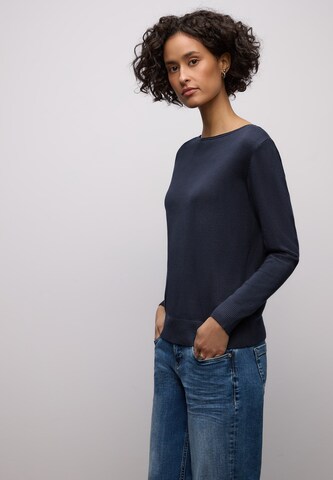 STREET ONE Sweater in Blue: front