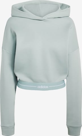ADIDAS PERFORMANCE Athletic Sweatshirt 'Hyperglam' in Green: front