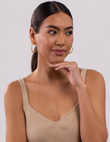 Boucles d'oreilles 'Kaula' PURELEI en or : devant