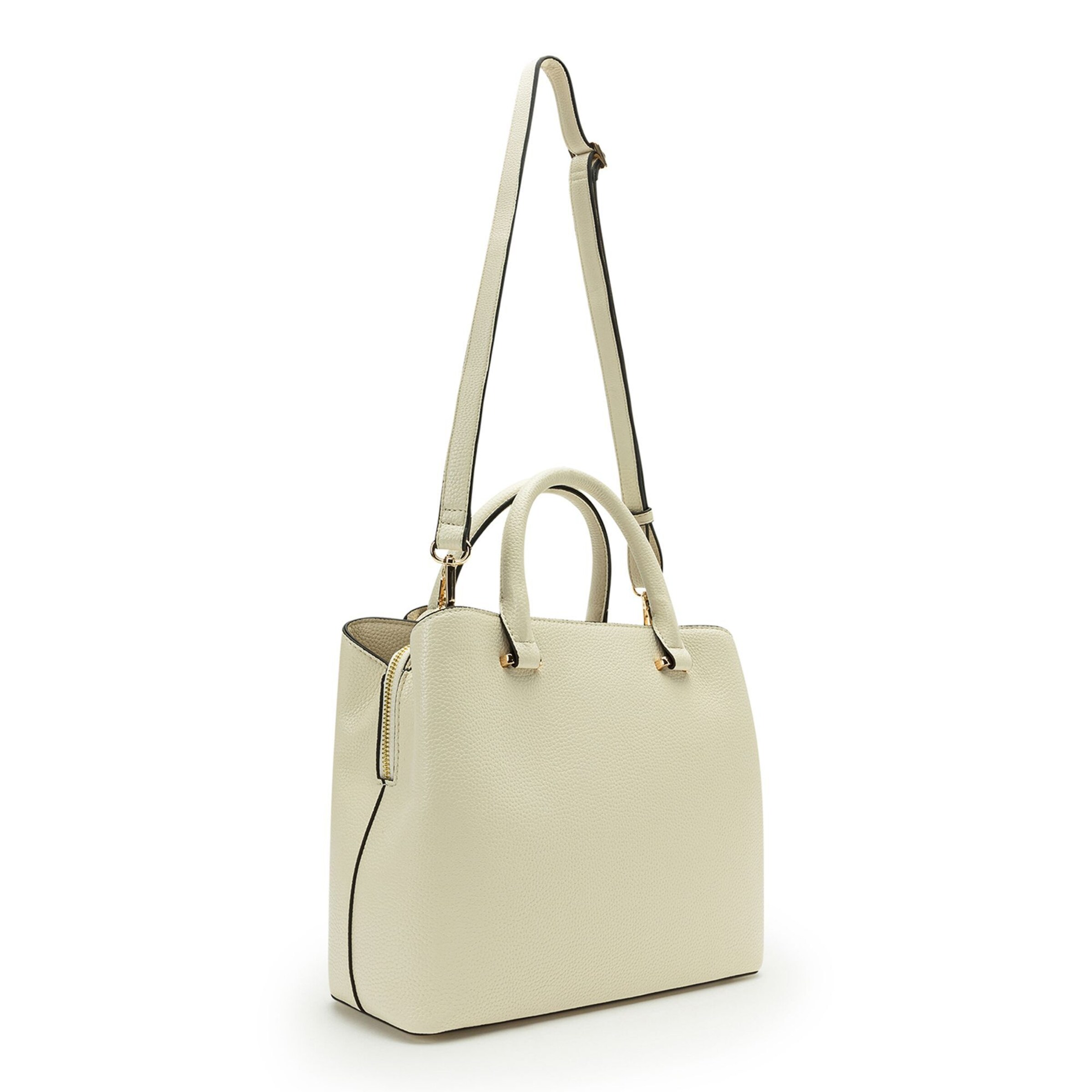 L.CREDI Handtasche 'Maxima' in Weiß