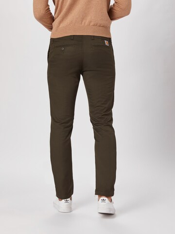 Coupe slim Jean 'Sid' Carhartt WIP en vert