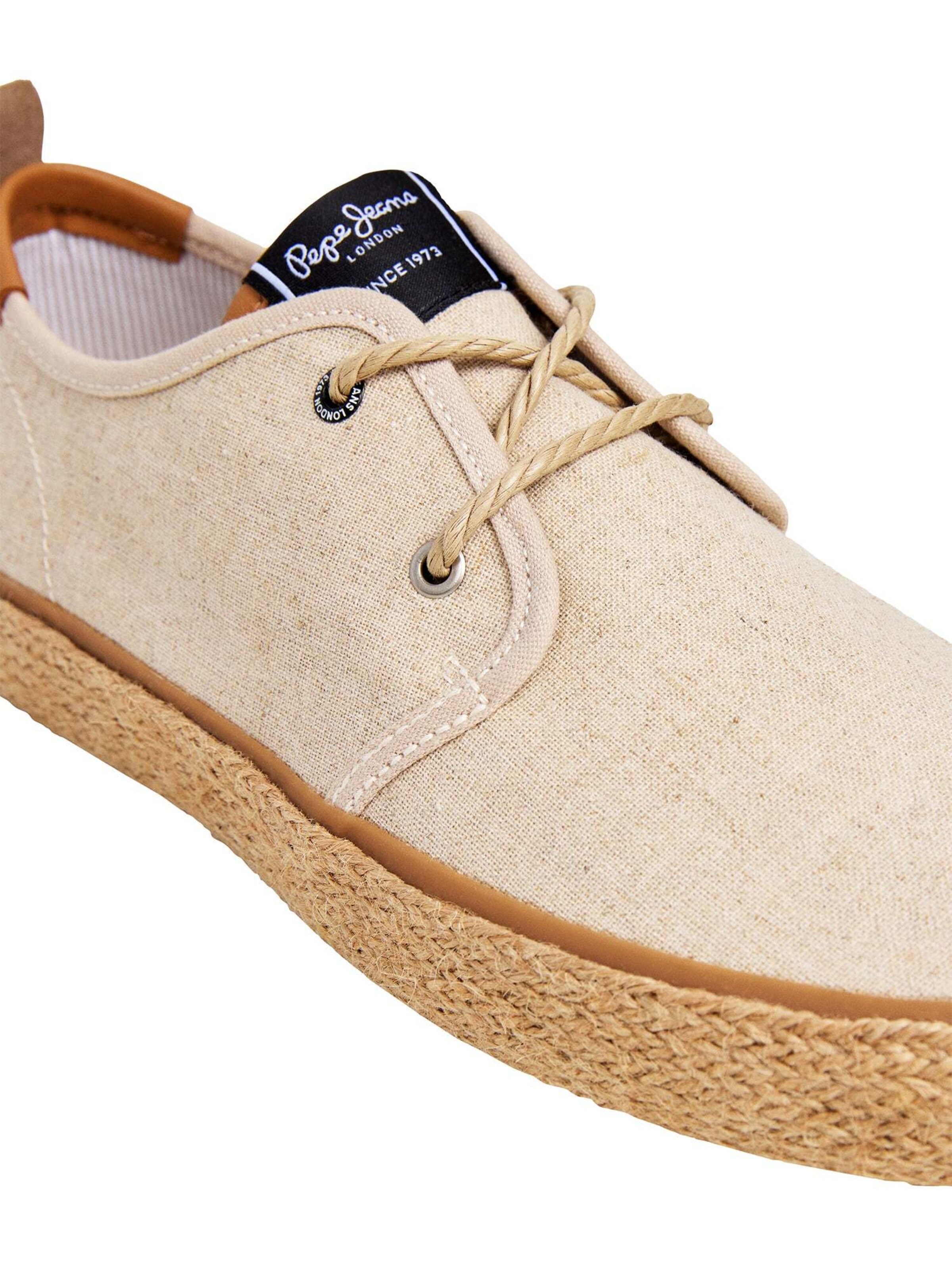 Espadrilles 'Port Nature' Pepe Jeans en blanc