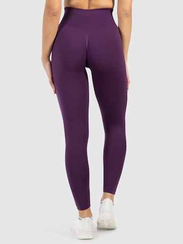Smilodox Skinny Sports trousers 'Amaze Scrunch Pro' in Purple