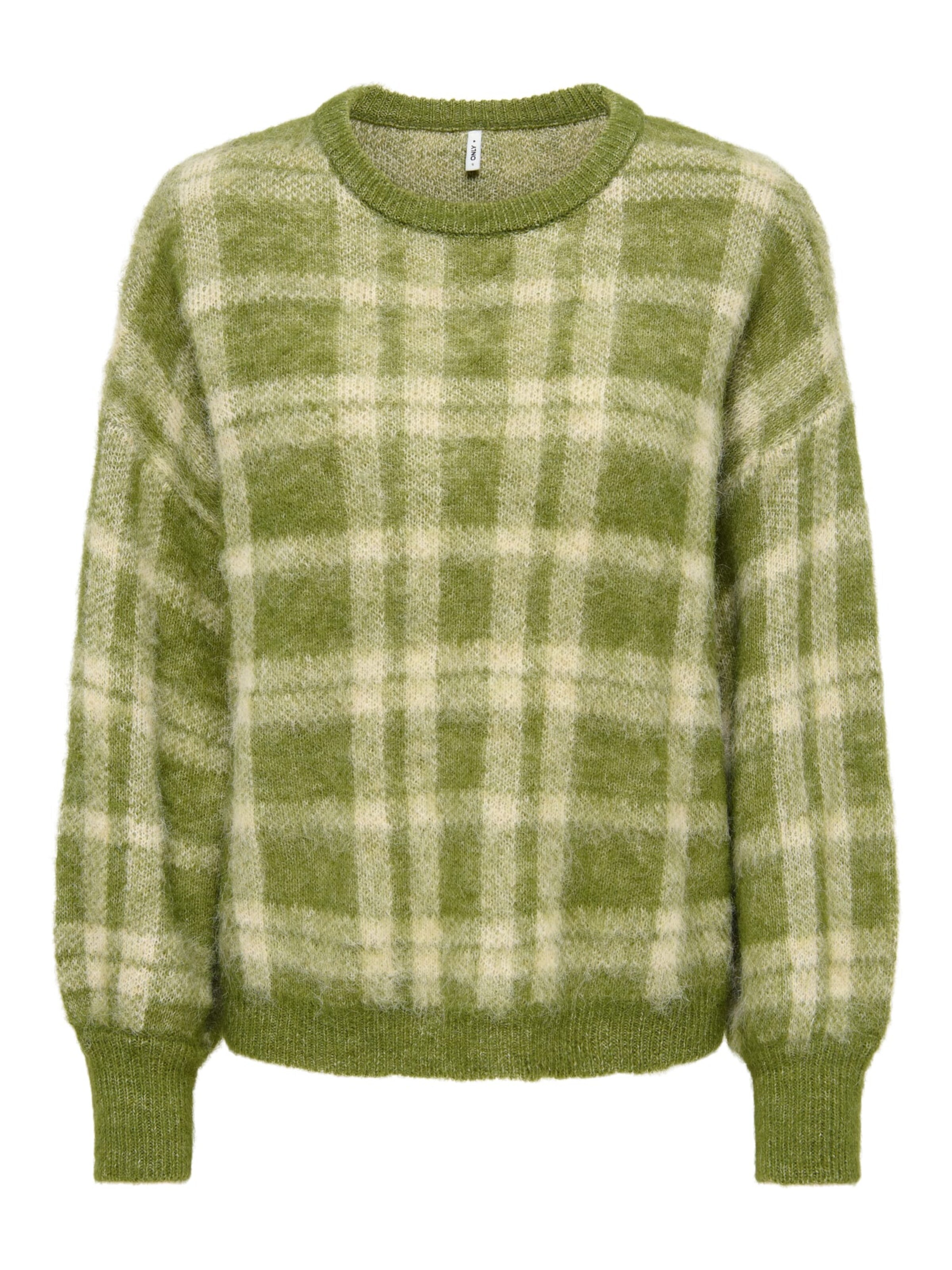 ONLY Sweater 'ONLNoeme' in XL in Light beige / Olive, Item view