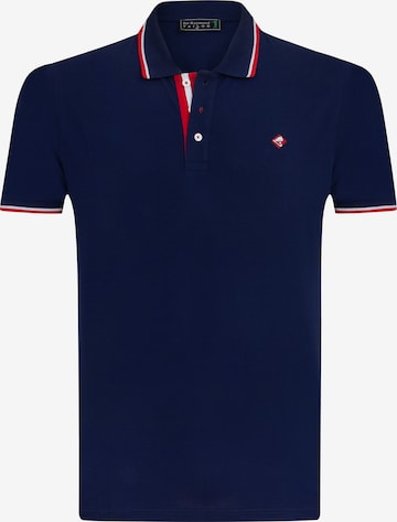 T-Shirt 'Marcus' Sir Raymond Tailor en bleu : devant