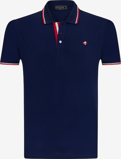 Sir Raymond Tailor Shirt 'Marcus' in dunkelblau / rot / weiß, Produktansicht