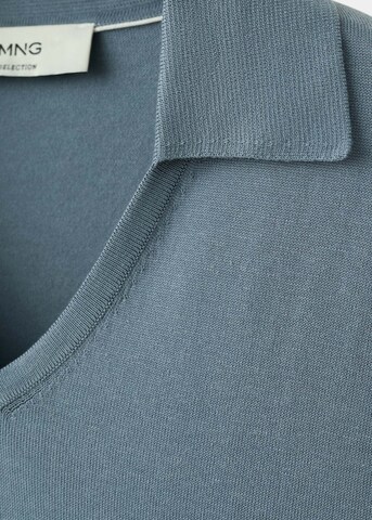 MANGO MAN Pullover 'Sun' in Blau