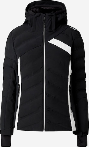CMP Athletic Jacket in Black: front