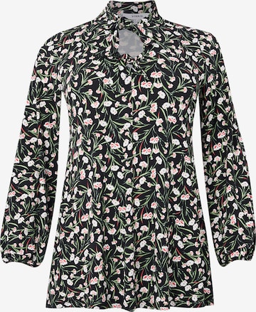 YOEK Tunic in Black: front