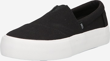TOMS Спортни обувки Slip On в черно: отпред