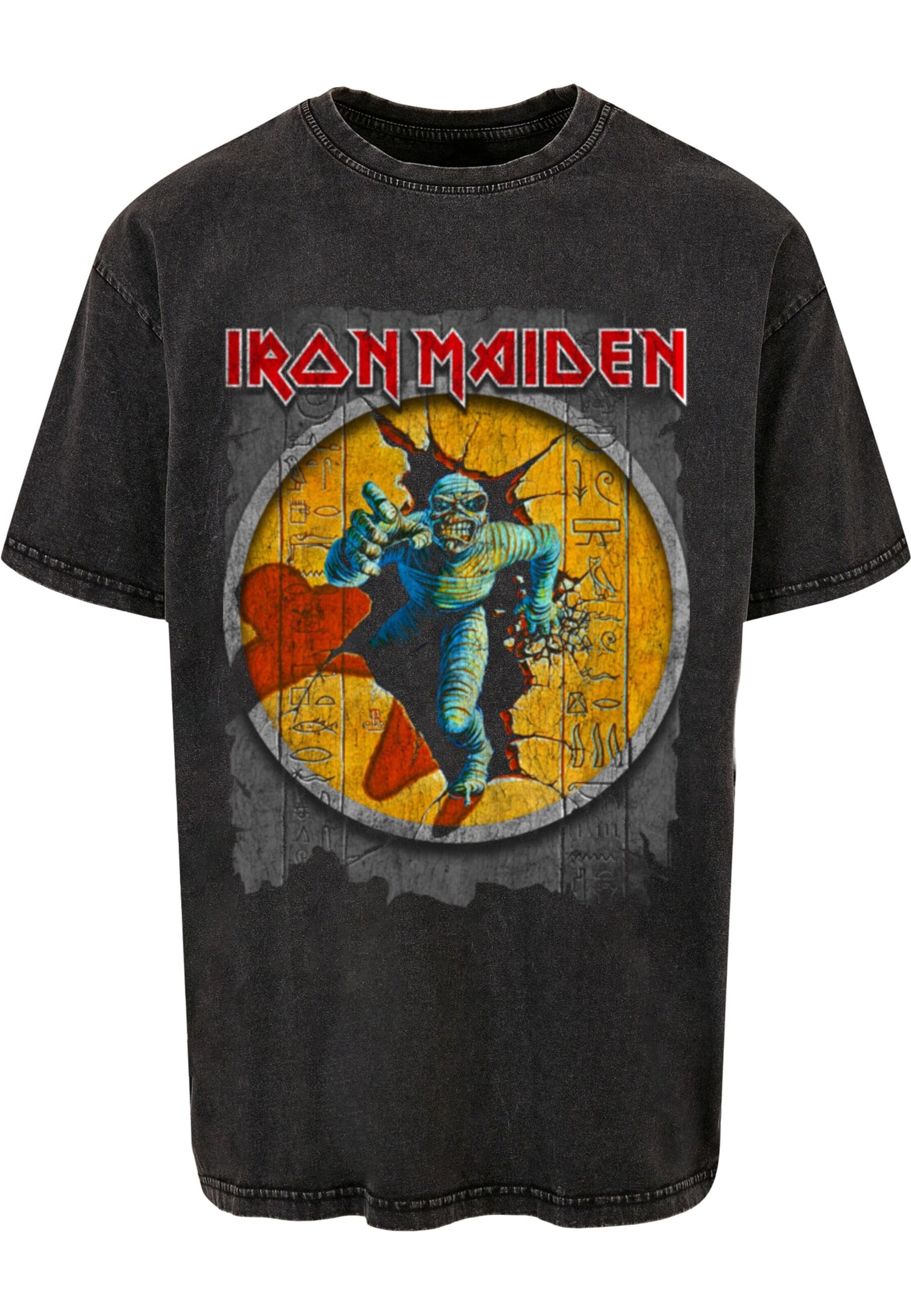 Merchcode Shirt in Zwart: voorkant